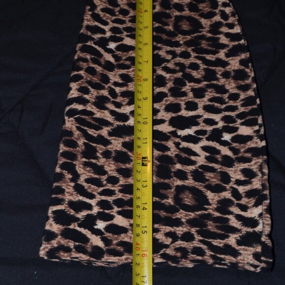 GLG Chic Comfy Mini skirt Bold Animal Print Fashion Trend Party Wear- SZ Small - Picture 8 of 9